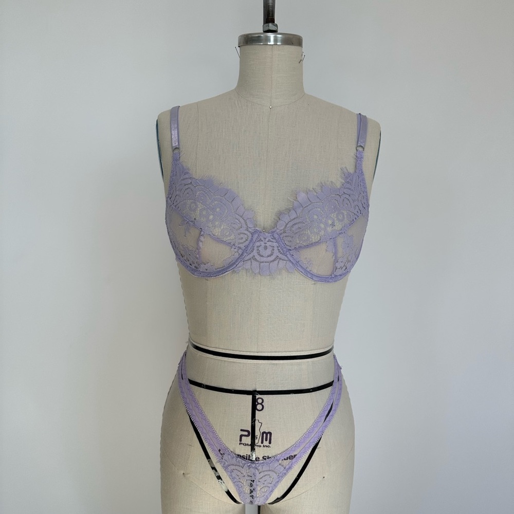Lilac lingerie Set